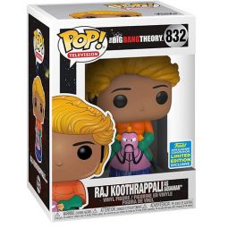 Funko POP! Television Big Bang Theory Vinyl Figure - RAJ KOOTHRAPPALI AS AQUAMAN #832 *Exclusive*