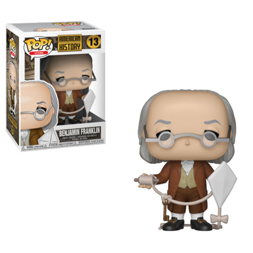 Funko POP! Icons - American History S1 Vinyl Figure - BENJAMIN FRANKLIN #13