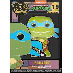 Funko POP! Teenage Mutant Ninja Turtles (Cartoons) Enamel Pin - LEONARDO #19