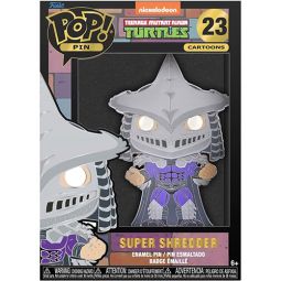 Funko POP! Teenage Mutant Ninja Turtles (Cartoons) Enamel Pin - SUPER SHREDDER #23