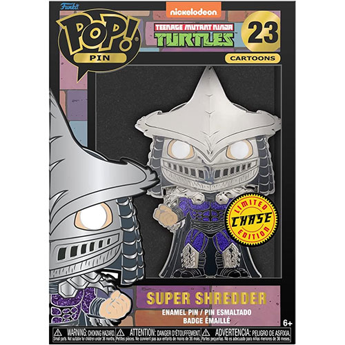 Shredder Pin Trading Card