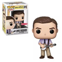 Funko POP! Television - The Office Vinyl Figure - ANDY BERNARD (Banjo) #878 *Exclusive*