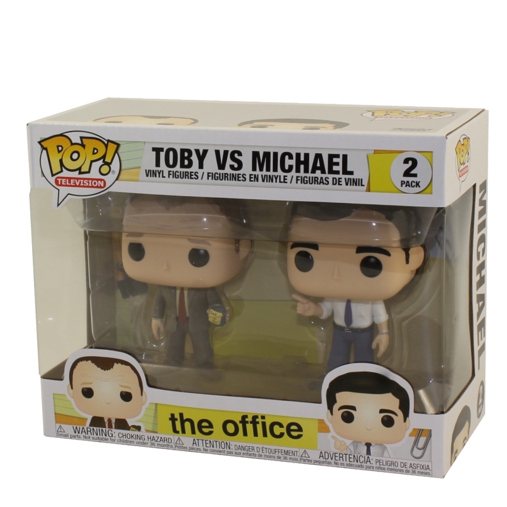 Funko POP! Television - The Office Vinyl Figures 2-Pack - TOBY vs. MICHAEL