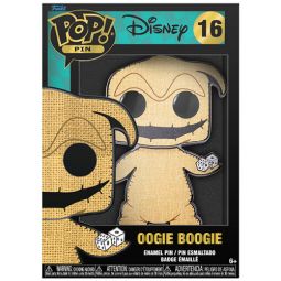 Funko POP! Nightmare Before Christmas (Disney) Enamel Pin - OOGIE BOOGIE #16 (Brown)