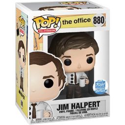 Funko POP! Television The Office Vinyl Figure - JIM HALPERT [3-Hole Punch] #880 *Exclusive*