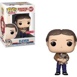 Funko POP! Television - Stranger Things Vinyl Figure - ELEVEN w/ Bear #847 *Exclusive*