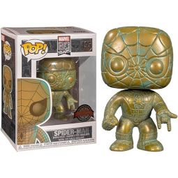 Funko POP! Marvel 80 Years Vinyl Bobble Figure - SPIDER-MAN [Patina] #495 *Exclusive*