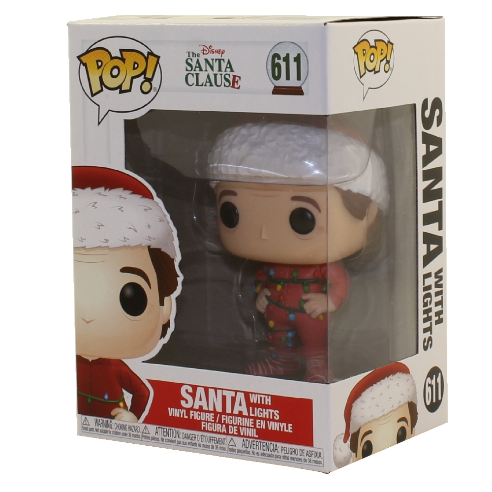 Funko POP! Disney - The Santa Clause Vinyl Figure - SANTA w/ Lights #611