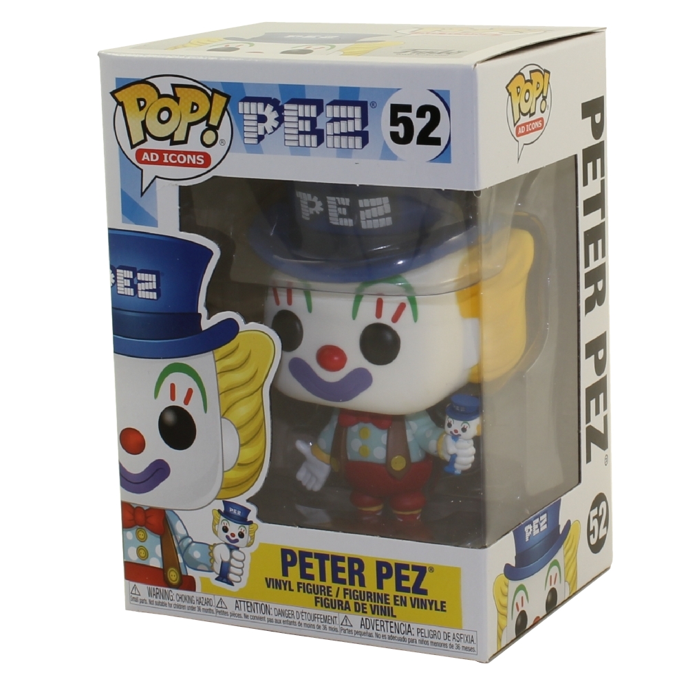 Funko POP! Ad Icons - PEZ Vinyl Figure - PETER PEZ (Blue Hat) #52