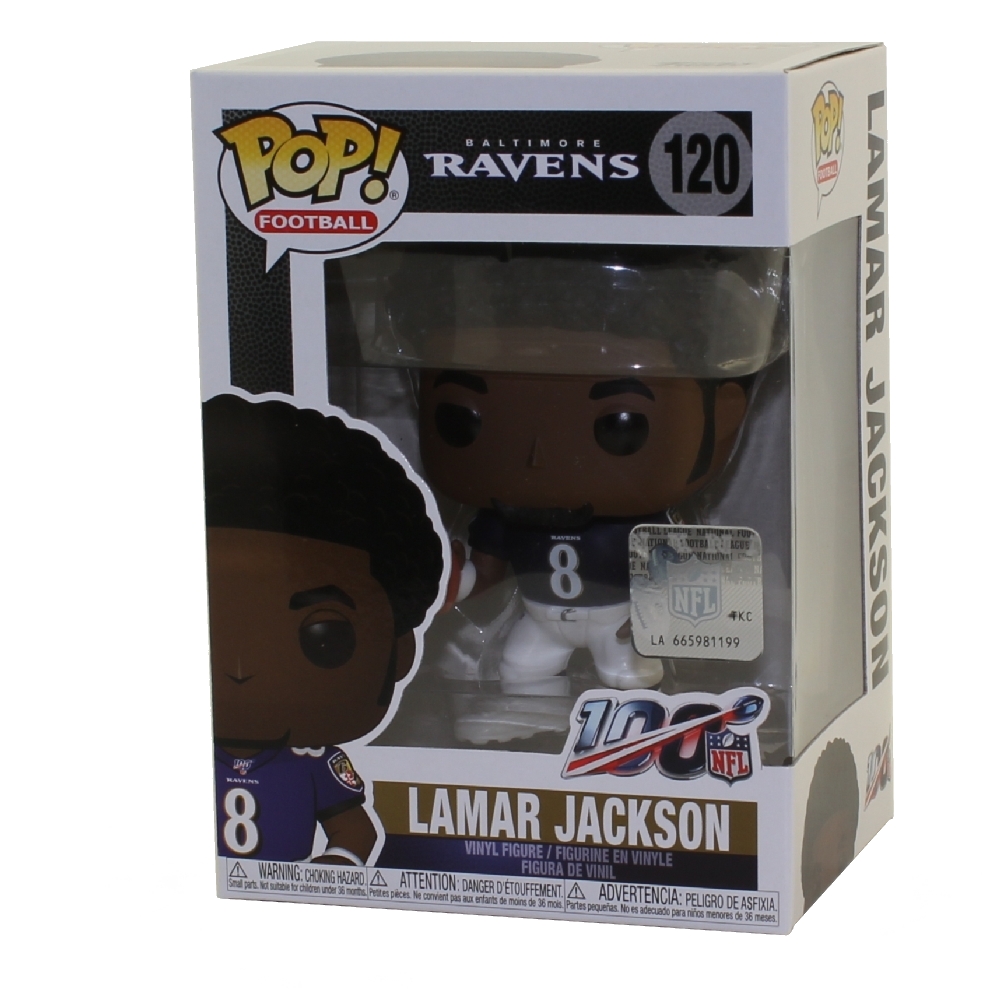 Funko POP! NFL Wave 6 Vinyl Figure - LAMAR JACKSON (Baltimore Ravens) #120