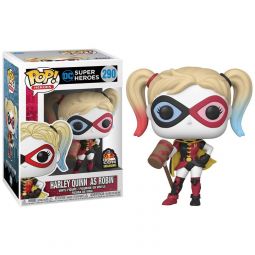 Funko POP! Heroes - DC Comics Vinyl Figure - HARLEY QUINN AS ROBIN #290 *Exclusive* Funko POP! Heroes - DC Comics Vinyl Figure - HARLEY QUINN AS ROBIN #290 *Exclusive*