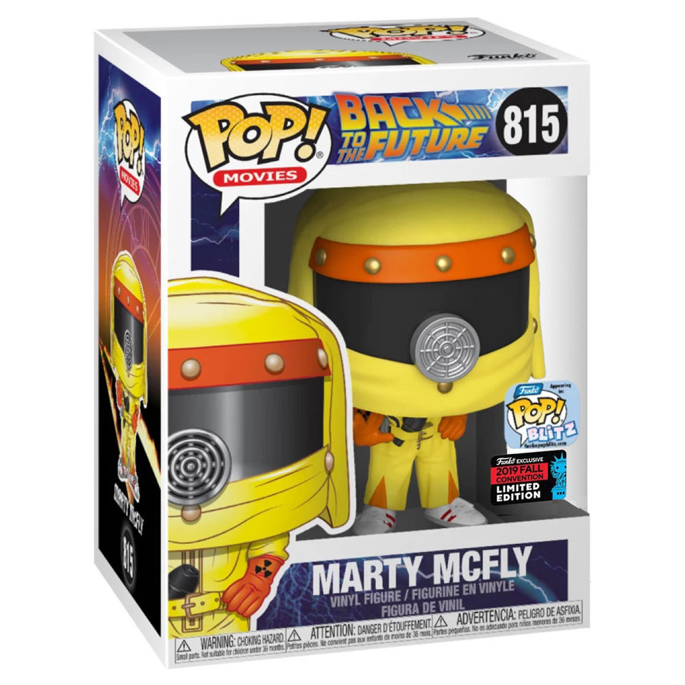 Funko POP! Movies Vinyl Figure - Back to the Future - MARTY MCFLY #815 *2019 Convention Exclusive*