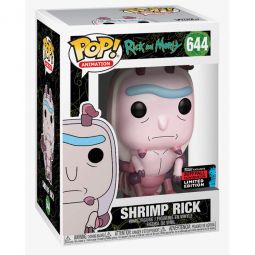 Funko POP! Animation - Rick and Morty Vinyl Figure - SHRIMP RICK #644 *Exclusive*