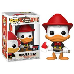 Funko POP! Disney Vinyl Figure - DONALD DUCK (Fireman) #715 *Exclusive*