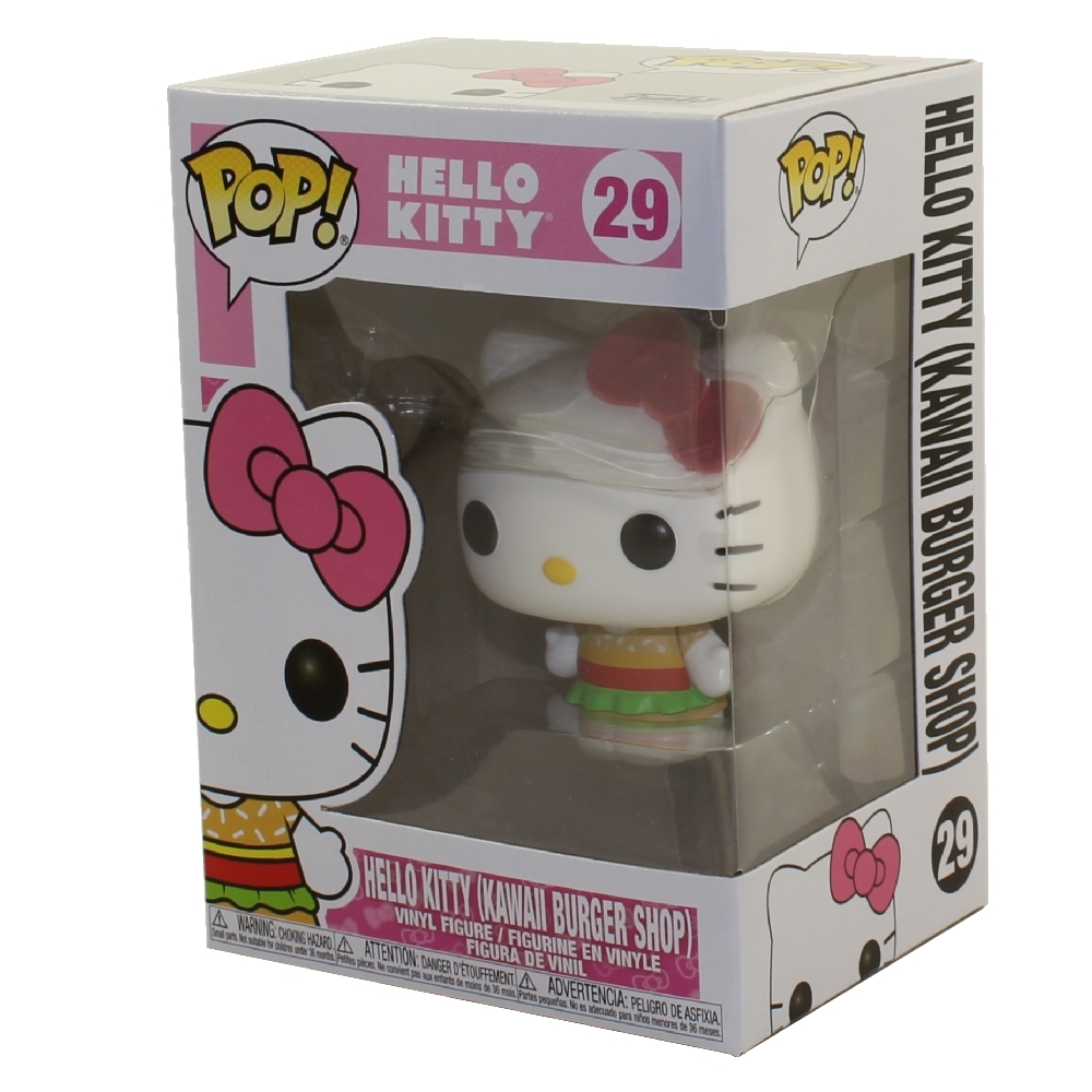 Funko POP! Sanrio - Hello Kitty Vinyl Figure - HELLO KITTY (Kawaii Burger Shop) #29