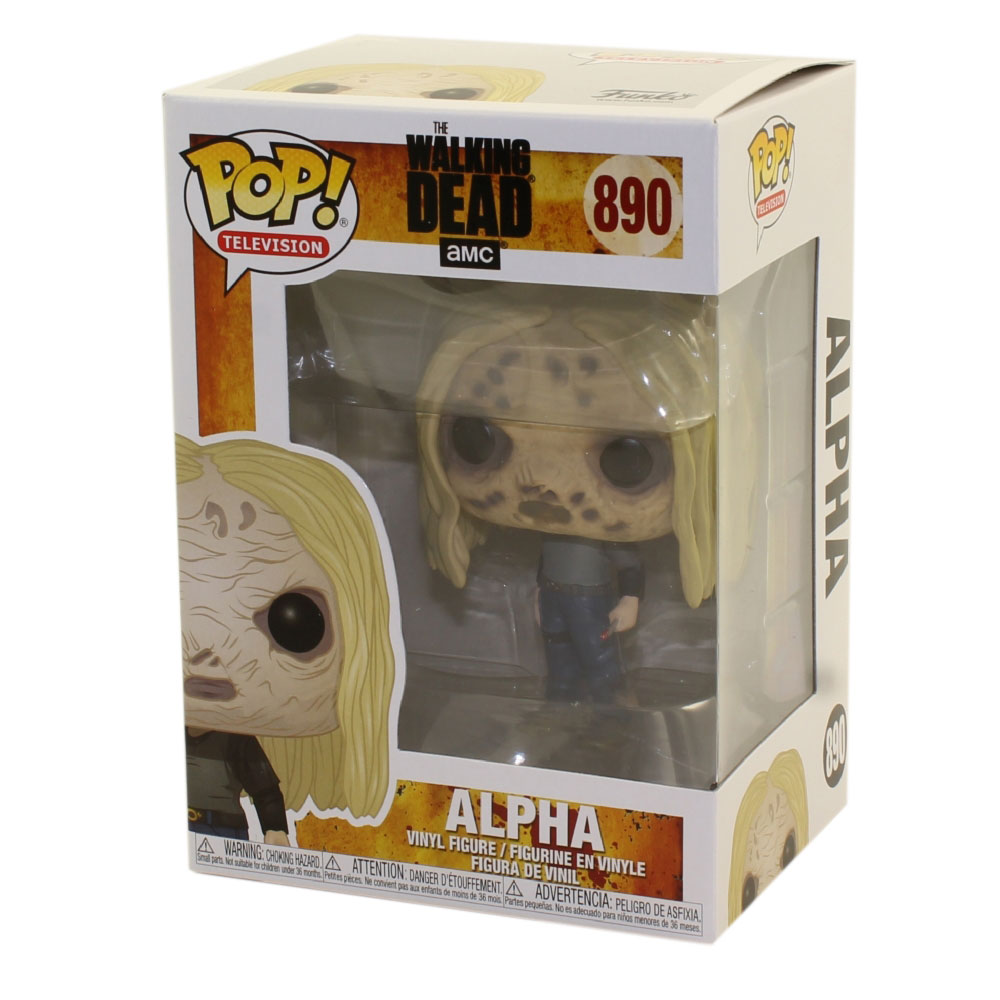 Funko POP! Television - The Walking Dead Series 9 Vinyl Figure - ALPHA w/ Mask #890