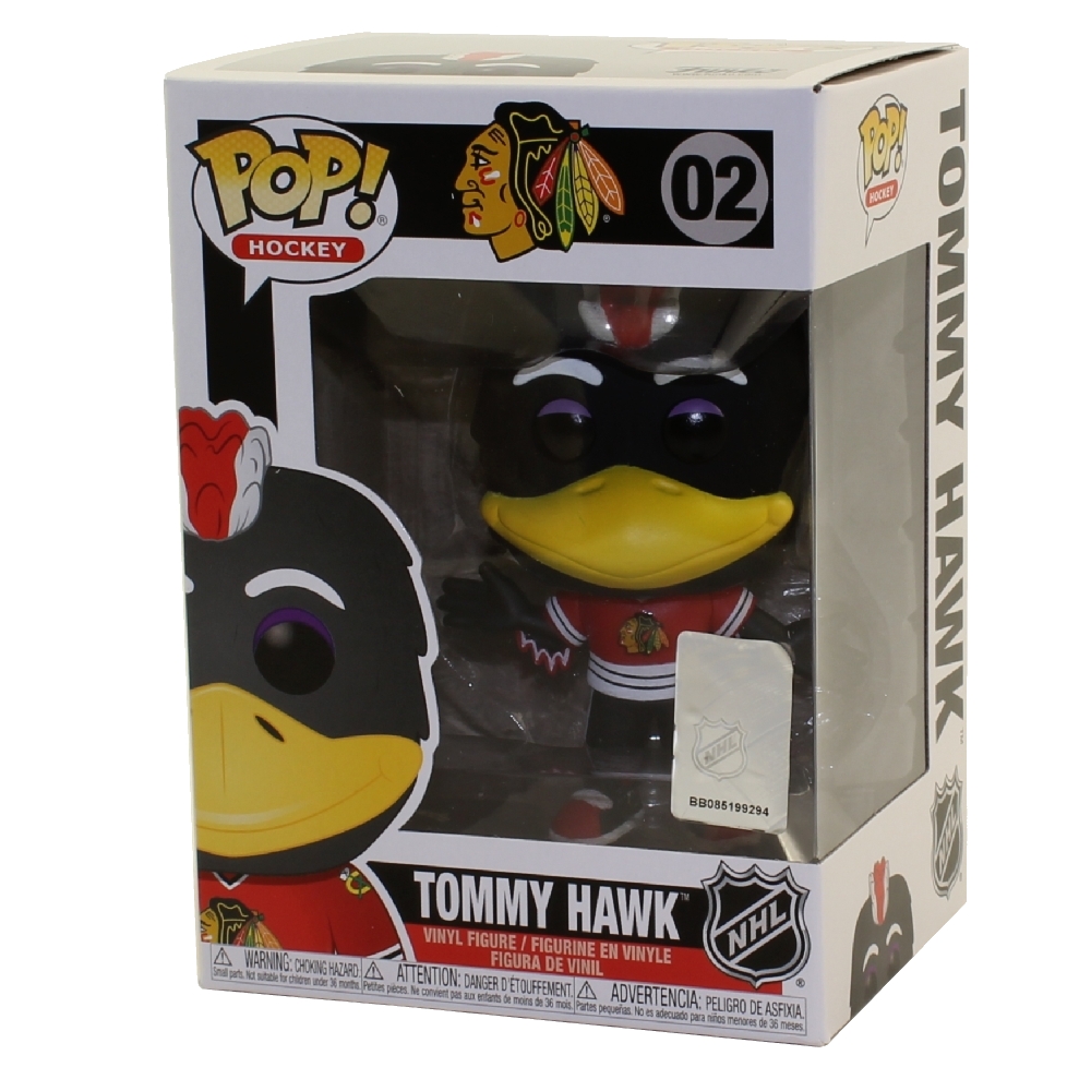 Funko POP! NHL Mascots S1 Vinyl Figure - TOMMY HAWK (Chicago Blackhawks) #02
