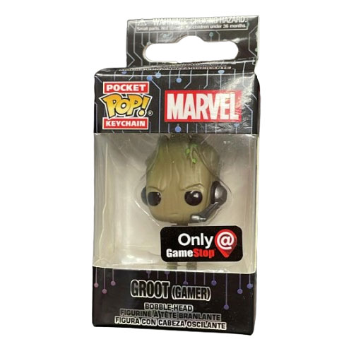 Funko Pocket POP! Keychain - Marvel - GROOT with Headset [Gamer] *Exclusive*
