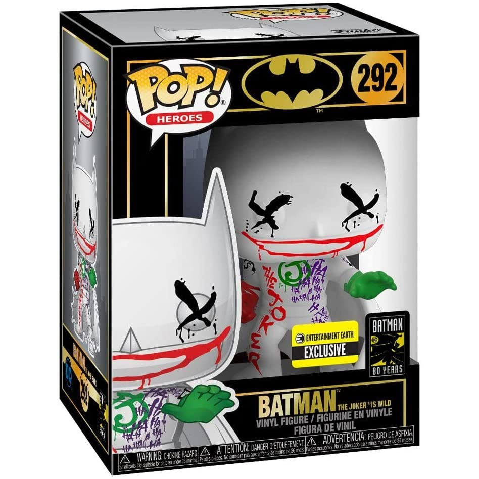 Funko POP! Heroes - DC Comics Vinyl Figure - BATMAN (The Joker is Wild) #292 *Exclusive*