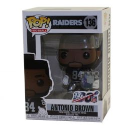 Funko POP! NFL Wave 6 Vinyl Figure - ANTONIO BROWN (Oakland Raiders) #136