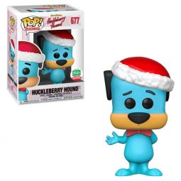 Funko POP! Hanna-Barbera Vinyl Figure - HUCKLEBERRY HOUND (Christmas Hat) #677 *Exclusive*