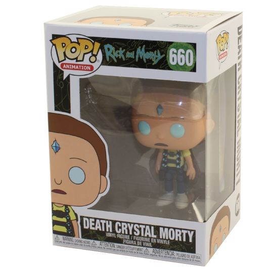 Funko RICK AND MORTY DEATH CRYSTAL MORTY Pop Vinyl Animation Figure NEW 660 