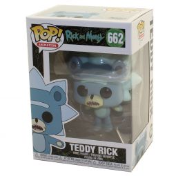 Funko POP! Animation Vinyl Figure - Rick & Morty S7 - TEDDY RICK #662
