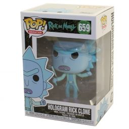 Funko POP! Animation Vinyl Figure - Rick & Morty S7 - HOLOGRAM RICK CLONE #659 Funko POP! Animation Vinyl Figure - Rick & Morty S7 - HOLOGRAM RICK CLONE #659