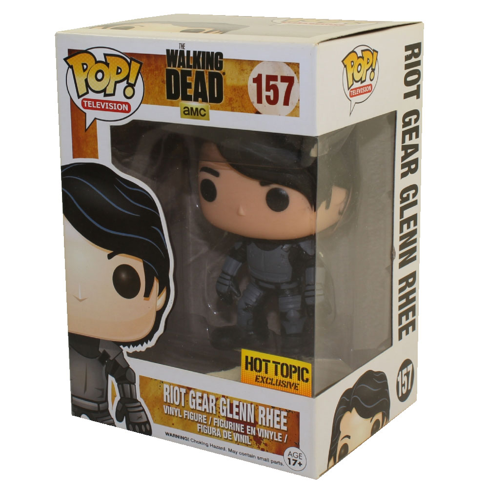 Funko POP! Television - The Walking Dead Vinyl Figure - RIOT GEAR GLENN RHEE *Exclusive*