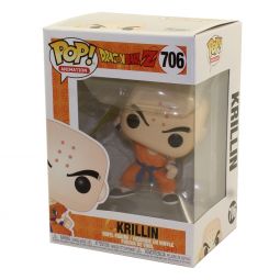 Funko POP! Animation - Dragon Ball Z S6 Vinyl Figure - KRILLIN w/ Destructo Disc #706