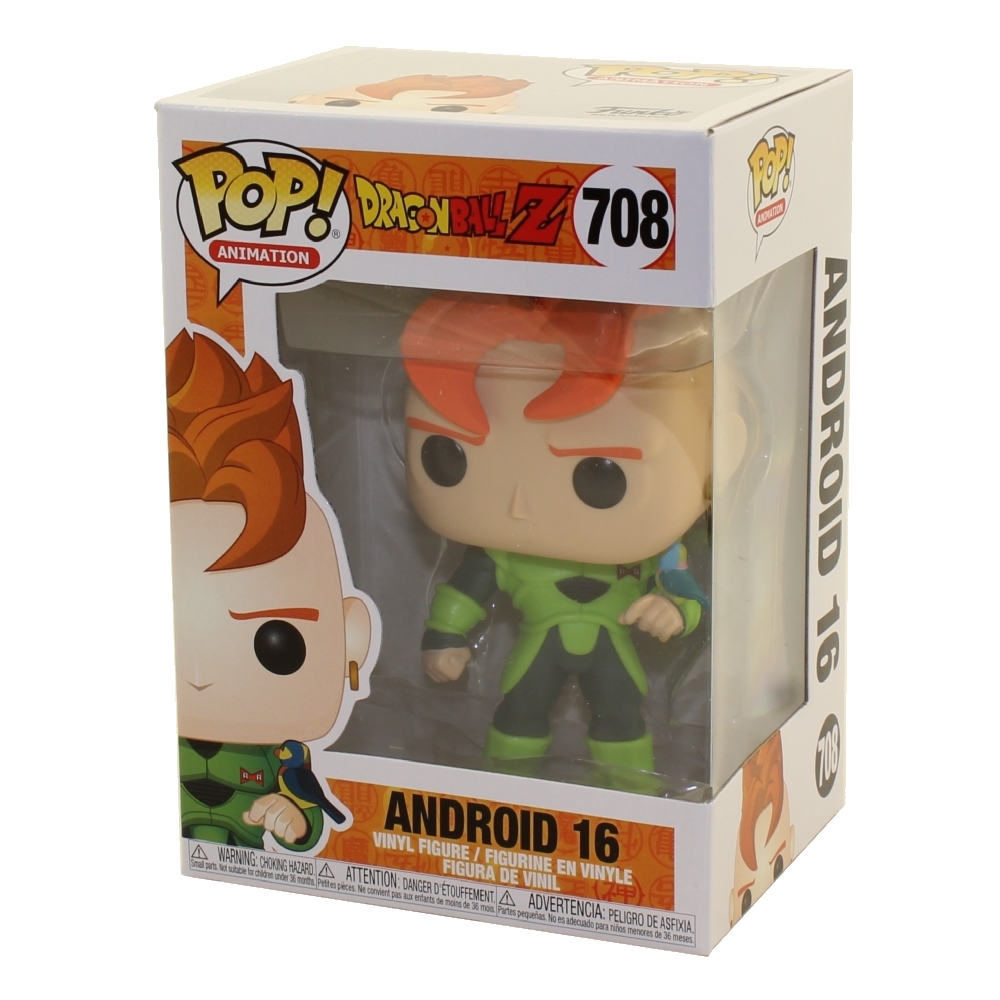 Funko POP! Animation - Dragon Ball Z S6 Vinyl Figure - ANDROID 16 #708