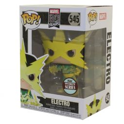 Funko POP! Marvel's 80th Anniversary Vinyl Bobble Figure - ELECTRO (1st Appearance) #545 Funko POP! Marvel's 80th Anniversary Vinyl Bobble Figure - ELECTRO (1st Appearance) #545