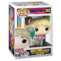 Funko POP! Heroes Birds of Prey Vinyl Figure - HARLEY QUINN (Caution Tape) #302