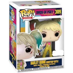Funko POP! Heroes - Birds of Prey Vinyl Figure - HARLEY QUINN (Boobytrap Battle) #309 *Exclusive*