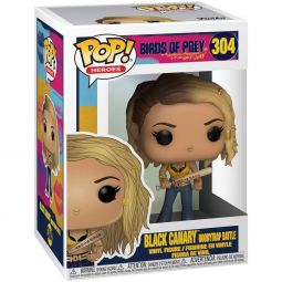 Funko POP! Heroes - Birds of Prey Vinyl Figure - BLACK CANARY (Boobytrap Battle) #304