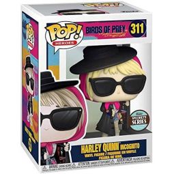 Funko POP! Heroes - Birds of Prey Vinyl Figure - HARLEY QUINN (Incognito) #311 *Specialty Series*
