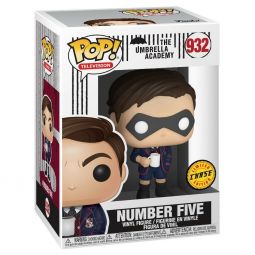 Funko POP! Television - Umbrella Academy Vinyl Figure - NUMBER FIVE (Masked) #932 *CHASE*