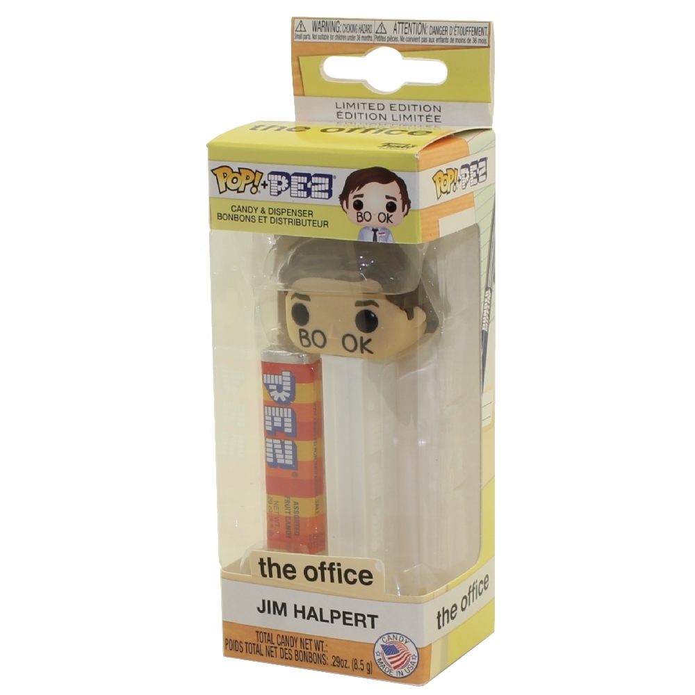 Funko POP! PEZ Dispenser - The Office - BOOKFACE JIM HALPERT