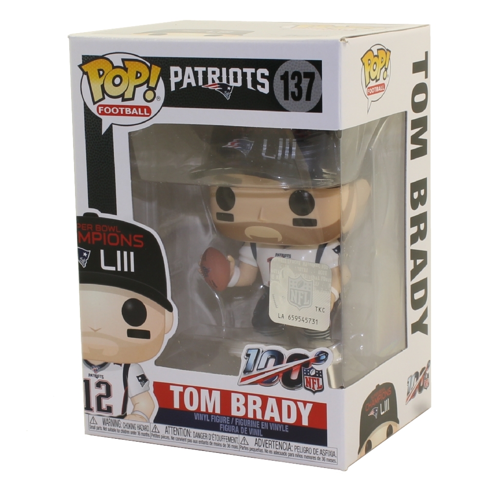 Funko POP! NFL Wave 6 Vinyl Figure - TOM BRADY (Patriots)(Super Bowl LIII Champions) #137