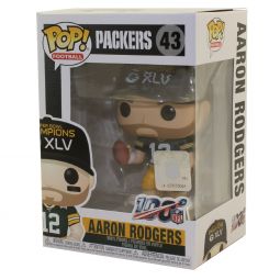Funko POP! NFL Wave 6 Vinyl Figure - AARON RODGERS (Packers)(Super Bowl XLV Champions) #43 Funko POP! NFL Wave 6 Vinyl Figure - AARON RODGERS (Packers)(Super Bowl XLV Champions) #43