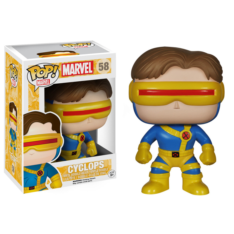 Funko POP! Heroes Vinyl Bobble-Head - Marvel X-Men - CYCLOPS #58
