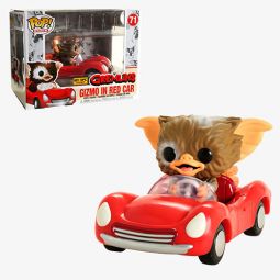 Funko POP! Rides Gremlins Vinyl Figure Set - GIZMO IN RED CAR #71 *Exclusive*