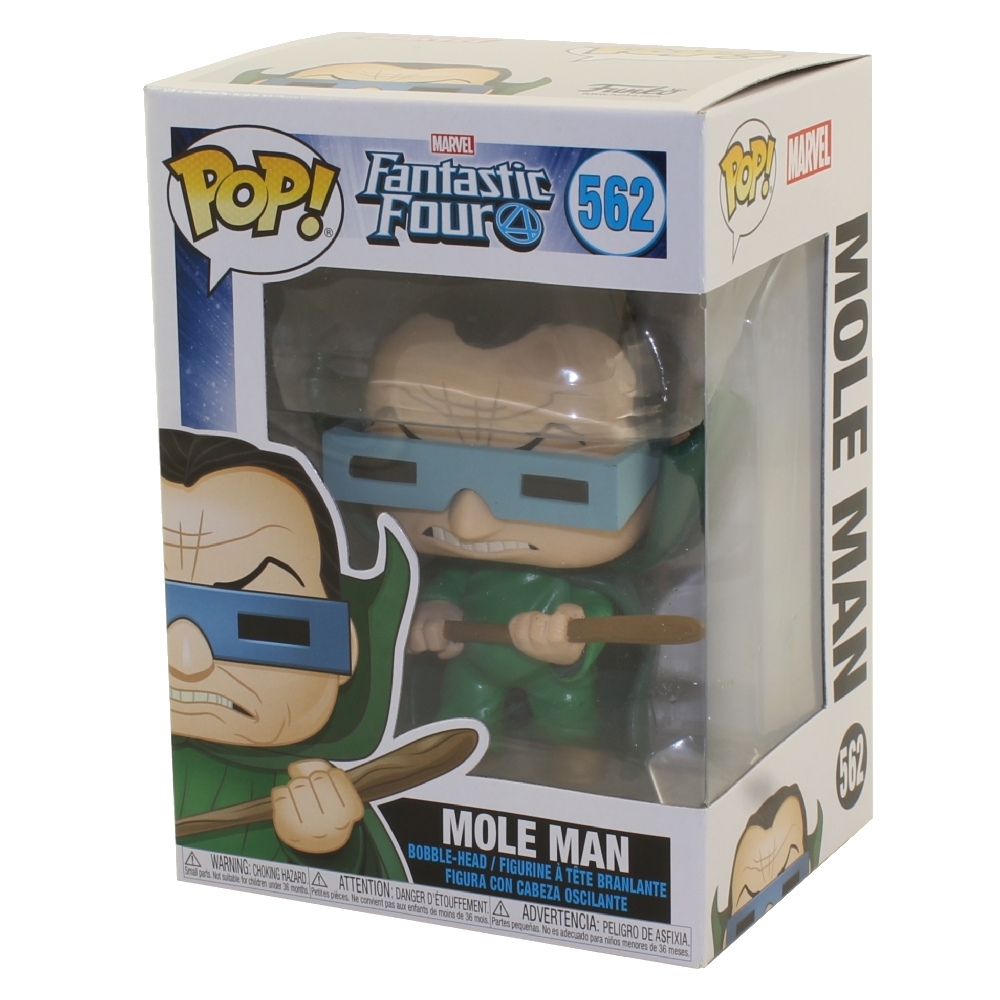 Funko POP! Marvel - Fantastic Four Vinyl Bobble Figure - MOLE MAN #562