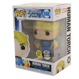 Funko POP! Marvel - Fantastic Four Vinyl Bobble Figure - HUMAN TORCH (Suited) #568