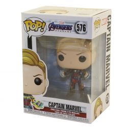 Funko POP! Marvel - Avengers: Endgame S3 Vinyl Bobble Figure - CAPTAIN MARVEL #576 Funko POP! Marvel - Avengers: Endgame S3 Vinyl Bobble Figure - CAPTAIN MARVEL #576