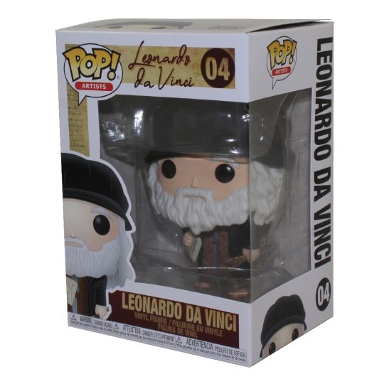 funko pop leonardo da vinci
