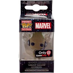 Funko Pocket POP! Keychain - Marvel - GROOT with Snacks [Gamer] *Exclusive*