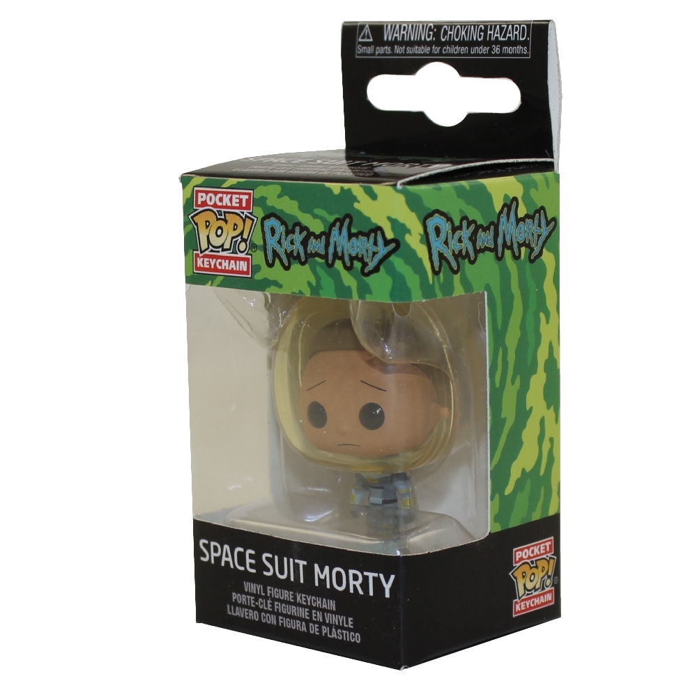 Funko Pocket POP! Keychain Rick and Morty S3 - SPACE SUIT MORTY (1.5 inch)