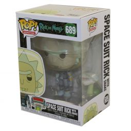 Funko POP! Animation - Rick and Morty S8 Vinyl Figure - SPACE SUIT RICK w/ Snake #689 Funko POP! Animation - Rick and Morty S8 Vinyl Figure - SPACE SUIT RICK w/ Snake #689