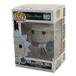 Funko POP! Animation - Rick and Morty S8 Vinyl Figure - RICK w/ Crystal Skull #692 Funko POP! Animation - Rick and Morty S8 Vinyl Figure - RICK w/ Crystal Skull #692